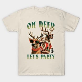 Let's Party Funny Christmas T-Shirt